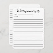 思い出を愛して……カード エンクロージャーカード (正面/裏面)