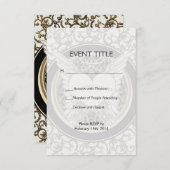 思い出を愛して 招待状 (正面/裏面)