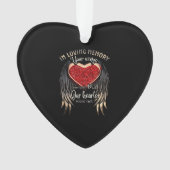 思い出を愛しながら君の翼は準備ができていた オーナメント (正面)