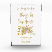 思い出を愛し親愛て思い出す フォトブロック (正面)