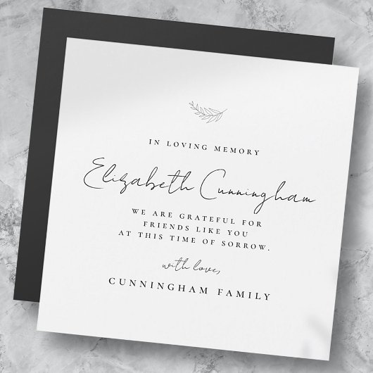 思い出を愛するモダン記念シンプル記エレガント