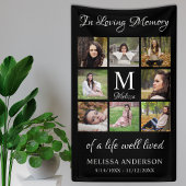 思い出を愛する写真でパーソナライズされた葬る 横断幕