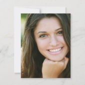 思い出を愛する写真の葬儀|コーラルマグノリア サンキューカード (裏面)