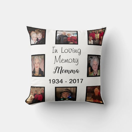 思い出を愛する写真集 クッション (正面)