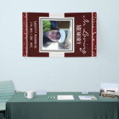 思い出を愛する記念碑 横断幕 (トレードショー)