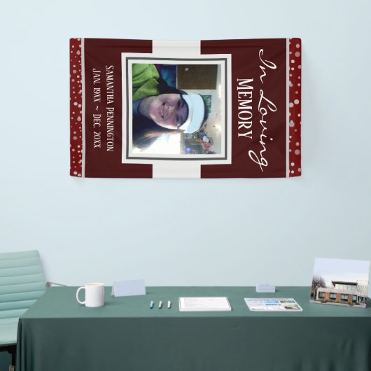 思い出を愛する記念碑 横断幕 (トレードショー)