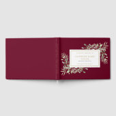 思い出を愛する追悼式の緑 ゲストブック (全面)