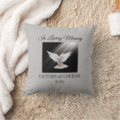 思い出を愛する19人の犠牲者灰色 クッション (ブランケット)