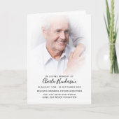 思い出を愛エレガントしモダンて プログラム (正面)