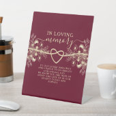 思い出を愛結婚して 台座サイン (インサイチュ)