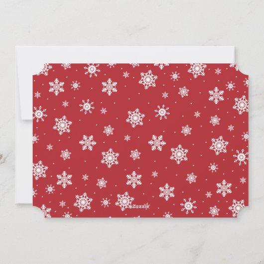 思い出を撮るフォトコラージュクリスマスカード シーズンカード (裏面)