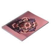 思い出を撮る： パーソナライズされた Flora写真 ノートブック (左側)