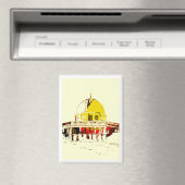 思い出を磁化：ロックマグネットのドーム マグネット (インサイチュ (食洗機))