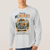 思い出を紡ぐ１マイルごと | カスタムファミリー Tシャツ (正面)