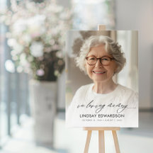 思い出エレガントに包まれた葬儀写真