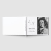 思い出エレガントに浮かぶ写真追悼式 ゲストブック (全面)