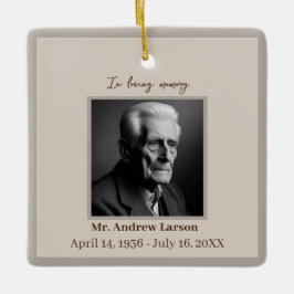 思い出エレガントに浮かぶ葬儀記念碑 セラミックオーナメント