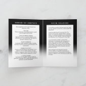 思い出エレガントを愛して写真葬儀/メモリアル プログラム (内部)