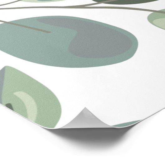 思い出エレガントを愛して |フォトメモリアル ポスター (角)