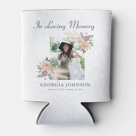 思い出エレガントを愛して |フォトメモリアル 缶クーラー (正面)