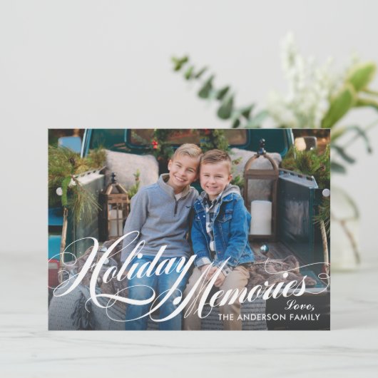 思い出エレガント書台本の写真 シーズンカード (スタンド正面)