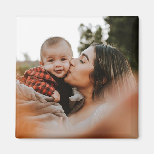 思い出カスタムに残るフォトマグネット マグネット (正面)