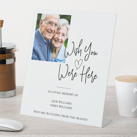 思い出カスタムを愛して記念撮影結婚写真 台座サイン (インサイチュ)