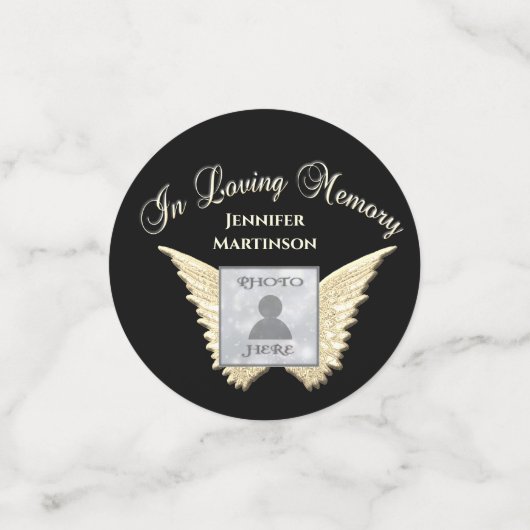 思い出カスタムを愛して記念撮影 コンフェッティ (スモール正面)