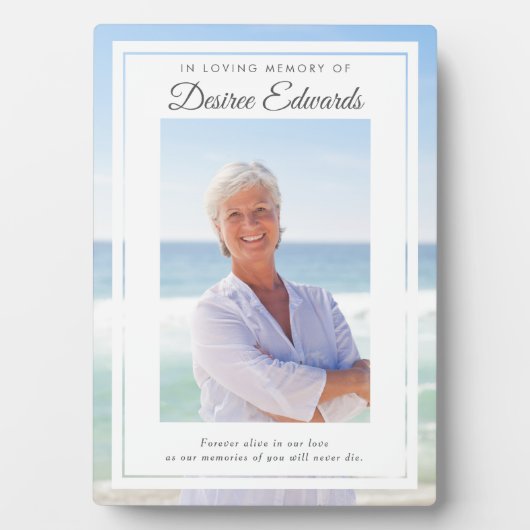 思い出カスタムを愛して記念撮影 フォトプラーク (正面)