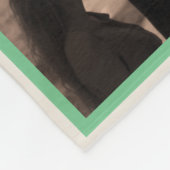 思い出カラフル20枚のフォトコラージュを作成 フリースブランケット (角)