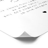 思い出コンテンポラリーを愛するシックなミニマル主義者 ポスター (角)