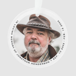 思い出シンプルのエレガント写真を愛する オーナメント