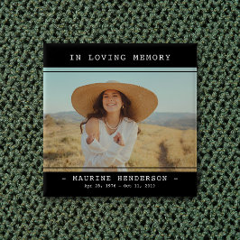 思い出シンプルを愛する写真記念のモダン 缶バッジ