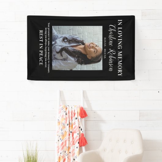 思い出スタイリッシュを愛して | フォトメモリアルのバナー 横断幕 (インサイチュ)