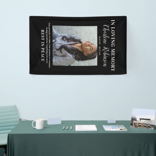 思い出スタイリッシュを愛して | フォトメモリアルのバナー 横断幕 (トレードショー)