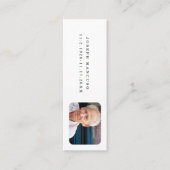 思い出スペインのに葬儀ギフトブックマークを愛して スキニー名刺 (正面)