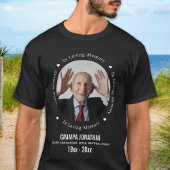 思い出パーソナライズされたを愛して記念碑 Tシャツ