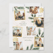 思い出メリー7写真クリスマスカード シーズンカード (正面)