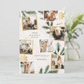 思い出メリー7写真クリスマスカード シーズンカード (スタンド正面)