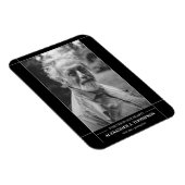 思い出モダンに浮かぶ葬式の写真 マグネット (右側)