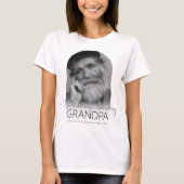 思い出モダンを愛して |アーチ型の写真Tシャツ Tシャツ (正面)