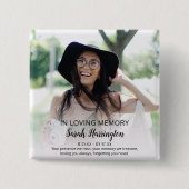 思い出モダンを愛して |フォトメモリアル 缶バッジ (正面)