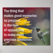 思い出大切 ポスター (正面)