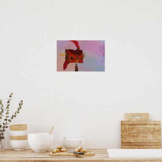 思い出幽霊のよく出る ポスター (キッチン)