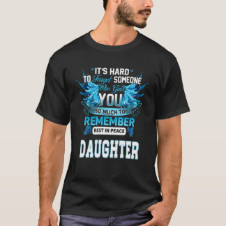 思い出恋しく思の娘が天国に永遠に Tシャツ