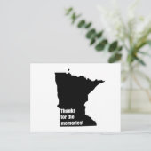 思い出感謝していのミネソタ ポストカード (スタンド正面)