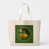 思い出最高のはキャンプで作られる – キャンパー ラージトートバッグ (裏面)