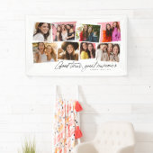 思い出素晴らしおもしろいコラージュのポスター 横断幕 (インサイチュ)