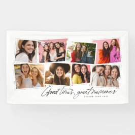 思い出素晴らしおもしろいコラージュのポスター 横断幕