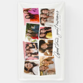 思い出素晴らしおもしろいコラージュのポスター 横断幕 (縦)